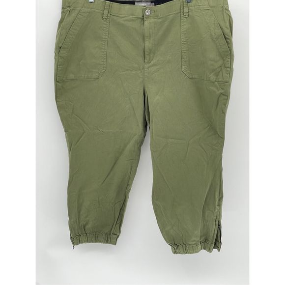 Torrid Jogger Pants Women Plus Size 26‎ Short Green - Picture 1 of 15